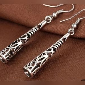 Vintage Style Tassel Dangle Earrings Bohemian Fashion Long Drop Dangle Earrings